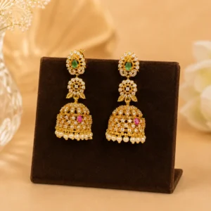 Home bhairavi jhumka set