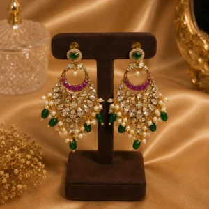 Home bhairavi jhumka set