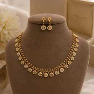 nalini temple necklace set