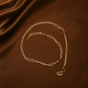 tripura bead chain (pearl)